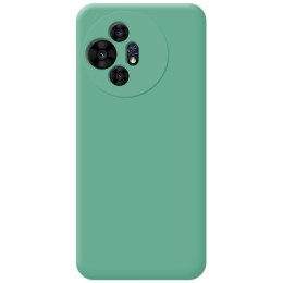 Funda Silicona Líquida Ultra Suave para TCL 50 / 50 Pro NXTPAPER 5G color Verde 2