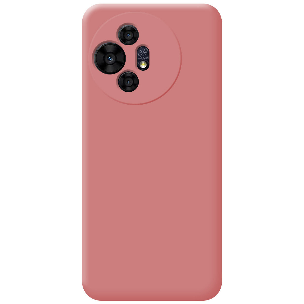 Funda Silicona Líquida Ultra Suave para TCL 50 / 50 Pro NXTPAPER 5G color Rosa