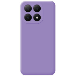 Funda Silicona Líquida Ultra Suave para Xiaomi 15T 5G color Morada 2