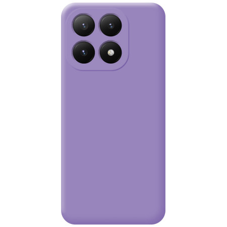 Funda Silicona Líquida Ultra Suave para Xiaomi 15T 5G color Morada