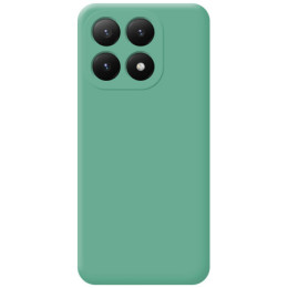 Funda Silicona Líquida Ultra Suave para Xiaomi 15T 5G color Verde 2