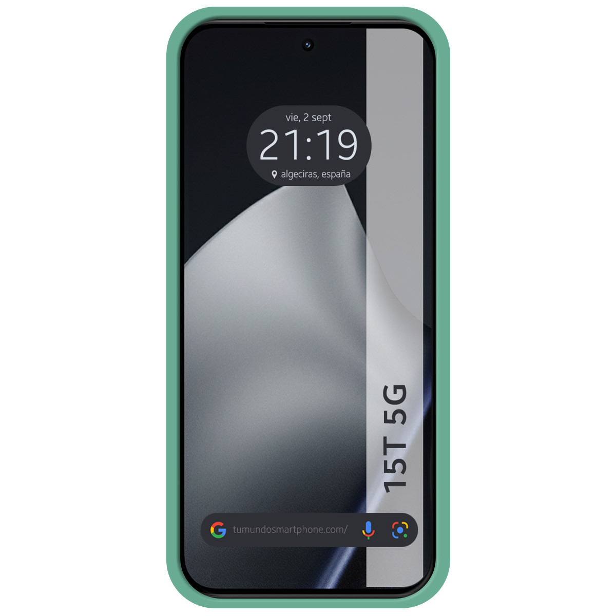 Funda Silicona Líquida Ultra Suave para Xiaomi 15T 5G color Verde