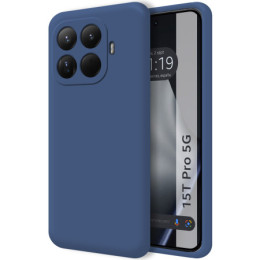 Funda Silicona Líquida Ultra Suave para Xiaomi 15T Pro 5G color Azul