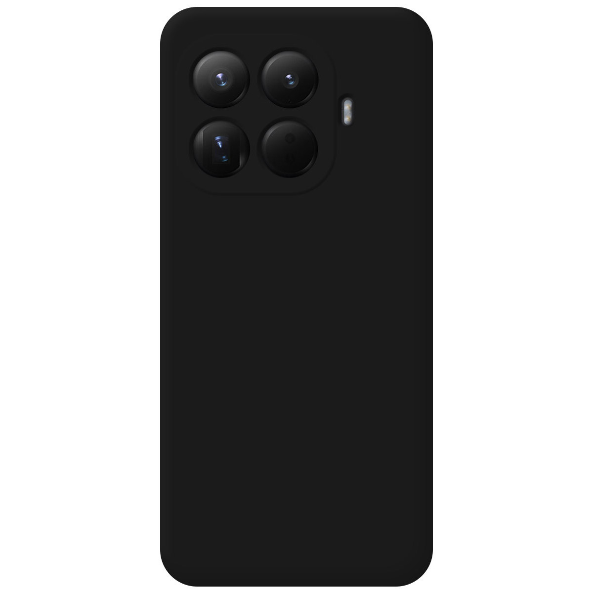 Funda Silicona Líquida Ultra Suave para Xiaomi 15T Pro 5G color Negra