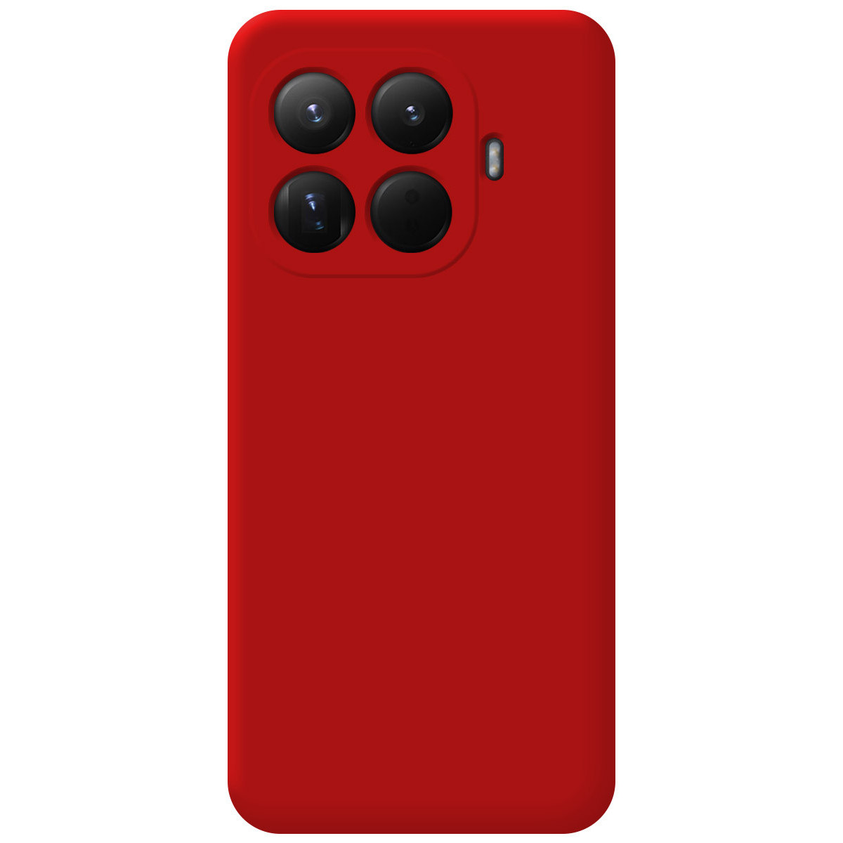 Funda Silicona Líquida Ultra Suave para Xiaomi 15T Pro 5G color Roja