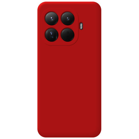 Funda Silicona Líquida Ultra Suave para Xiaomi 15T Pro 5G color Roja