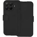 Funda Silicona Suave con Tapa para Xiaomi 15T Pro 5G color Negra