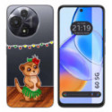 Funda Silicona Transparente para TCL 60 5G diseño Suricata Dibujos
