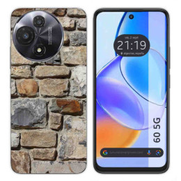 Funda Silicona para TCL 60 5G diseño Ladrillo 03 Dibujos