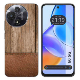 Funda Silicona para TCL 60 5G diseño Madera 09 Dibujos