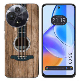 Funda Silicona para TCL 60 5G diseño Madera 11 Dibujos