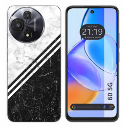 Funda Silicona para TCL 60 5G diseño Mármol 01 Dibujos