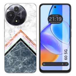 Funda Silicona para TCL 60 5G diseño Mármol 05 Dibujos