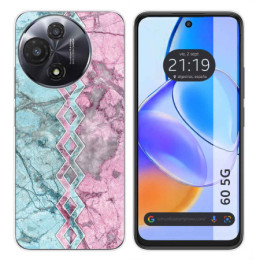 Funda Silicona para TCL 60 5G diseño Mármol 08 Dibujos