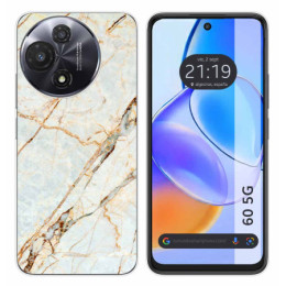 Funda Silicona para TCL 60 5G diseño Mármol 13 Dibujos