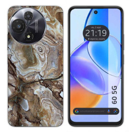 Funda Silicona para TCL 60 5G diseño Mármol 14 Dibujos