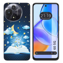 Funda Silicona para TCL 60 5G diseño Libro Cuentos Dibujos