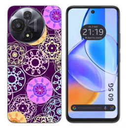 Funda Silicona para TCL 60 5G diseño Radial Dibujos