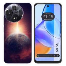 Funda Silicona para TCL 60 5G diseño Tierra Dibujos