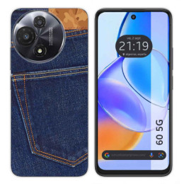Funda Silicona para TCL 60 5G diseño Vaquero Dibujos