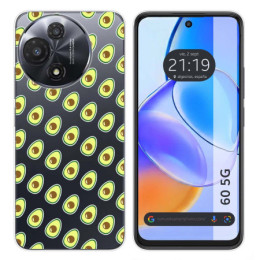 Funda Silicona para TCL 60 5G diseño Aguacate Dibujos