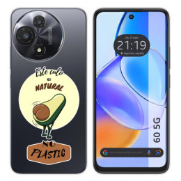 Funda Silicona para TCL 60 5G diseño Culo Natural Dibujos