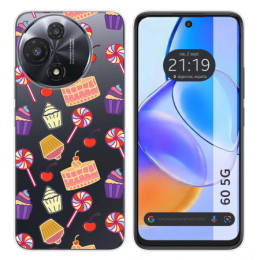 Funda Silicona para TCL 60 5G diseño Dulces 01 Dibujos