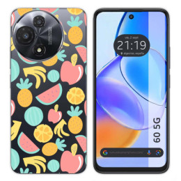 Funda Silicona para TCL 60 5G diseño Frutas 02 Dibujos