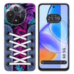Funda Silicona para TCL 60 5G diseño Zapatillas 07 Dibujos