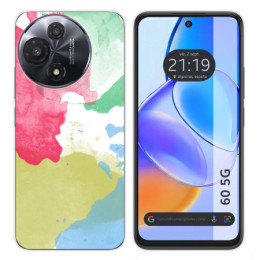 Funda Silicona para TCL 60 5G diseño Acuarela 02 Dibujos
