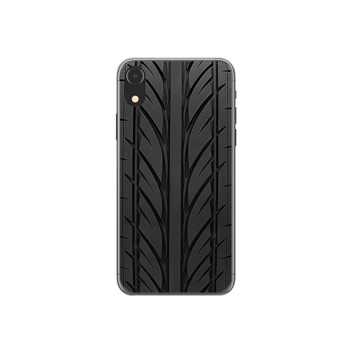 Funda Gel Tpu para Iphone XR Diseño Neumatico Dibujos