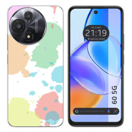 Funda Silicona para TCL 60 5G diseño Acuarela 05 Dibujos
