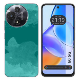 Funda Silicona para TCL 60 5G diseño Acuarela 06 Dibujos