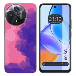 Funda Silicona para TCL 60 5G diseño Acuarela 07 Dibujos