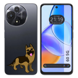 Funda Silicona para TCL 60 5G diseño Perros 03 Dibujos