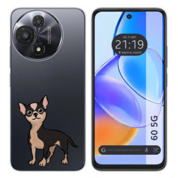 Funda Silicona para TCL 60 5G diseño Perros 05 Dibujos