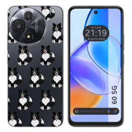 Funda Silicona para TCL 60 5G diseño Perros 07 Dibujos