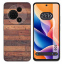 Funda Silicona para TCL 605 diseño Madera 03 Dibujos