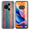 Funda Silicona para TCL 605 diseño Madera 10 Dibujos
