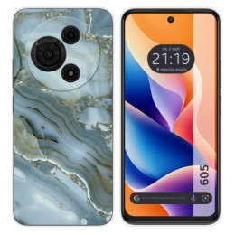 Funda Silicona para TCL 605 diseño Mármol 09 Dibujos
