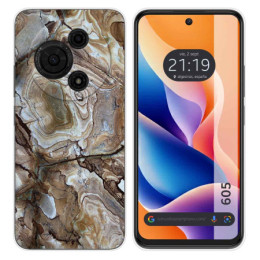 Funda Silicona para TCL 605 diseño Mármol 14 Dibujos