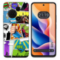 Funda Silicona para TCL 605 diseño Comic Dibujos