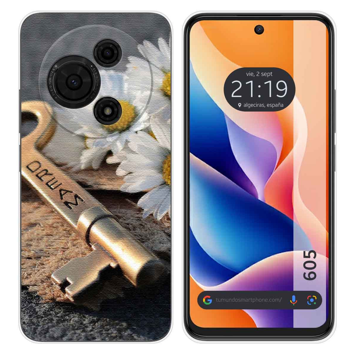 Funda Silicona para TCL 605 diseño Dream Dibujos