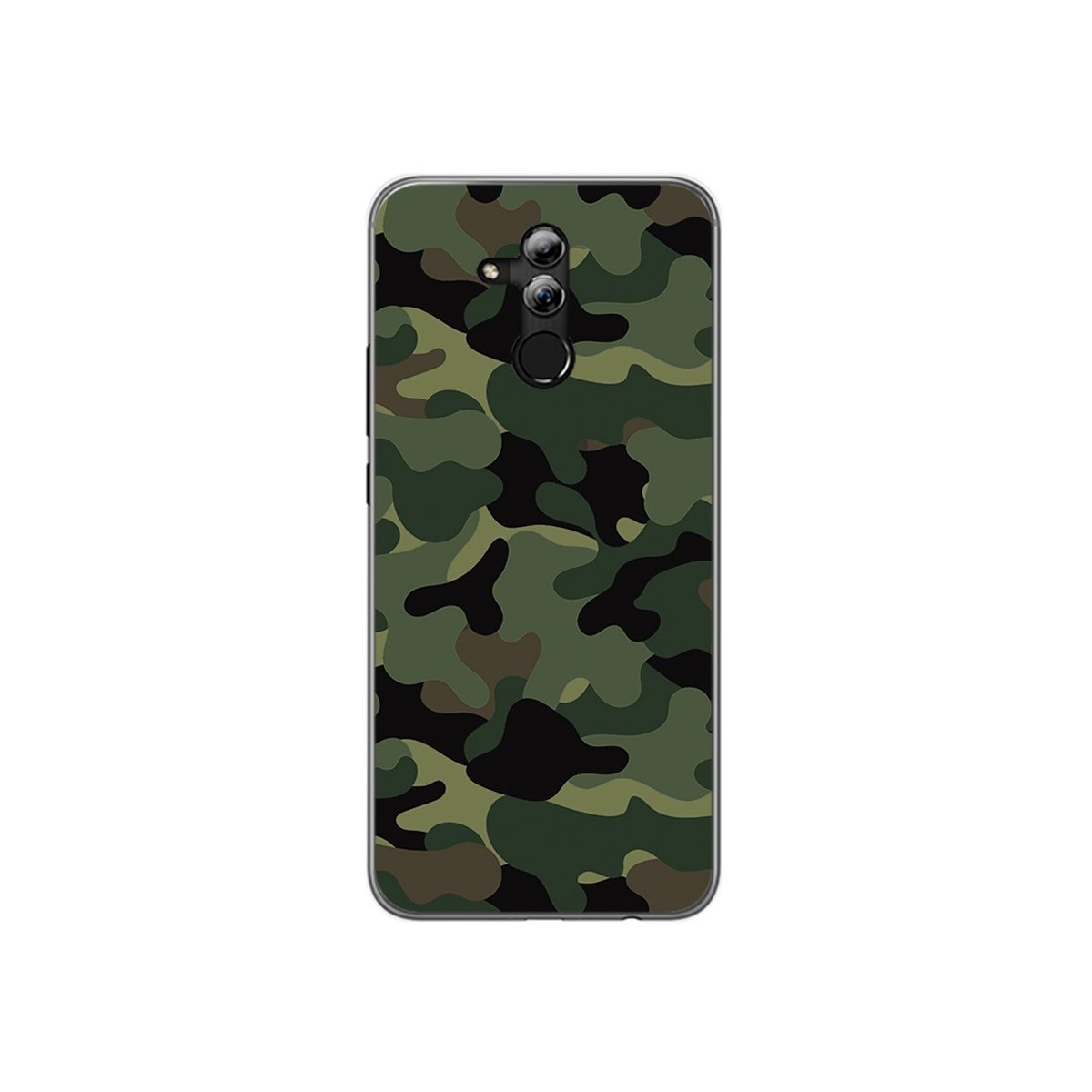 Funda Gel Tpu para Huawei Mate 20 Lite Diseño Camuflaje Dibujos