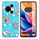 Funda Silicona para TCL 605 diseño Mariposas Dibujos