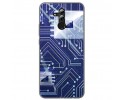 Funda Gel Tpu para Huawei Mate 20 Lite Diseño Circuito Dibujos