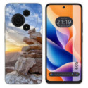 Funda Silicona para TCL 605 diseño Sunset Dibujos