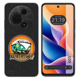 Funda Silicona para TCL 605 diseño Adventure Dibujos