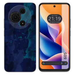 Funda Silicona para TCL 605 diseño Acuarela 13 Dibujos