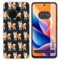 Funda Silicona para TCL 605 diseño Perros 08 Dibujos